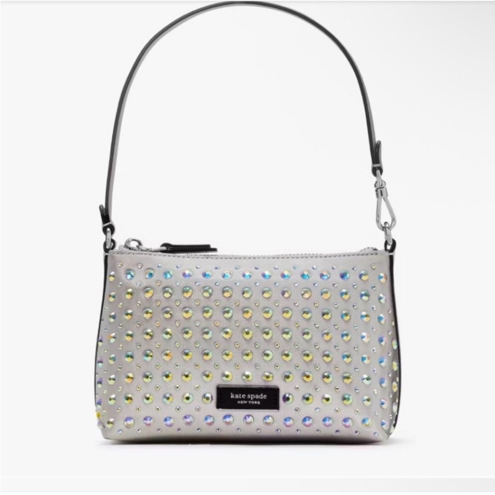 Kate Spade Lulu Crystal Embellished
East West Pochette NWT